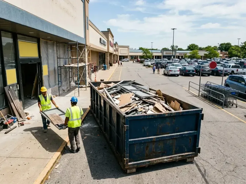 retail-store-renovation-debris-003 — frequently asked questions, Roll-off Dumpster Rentals in Camp Pendleton South, CA